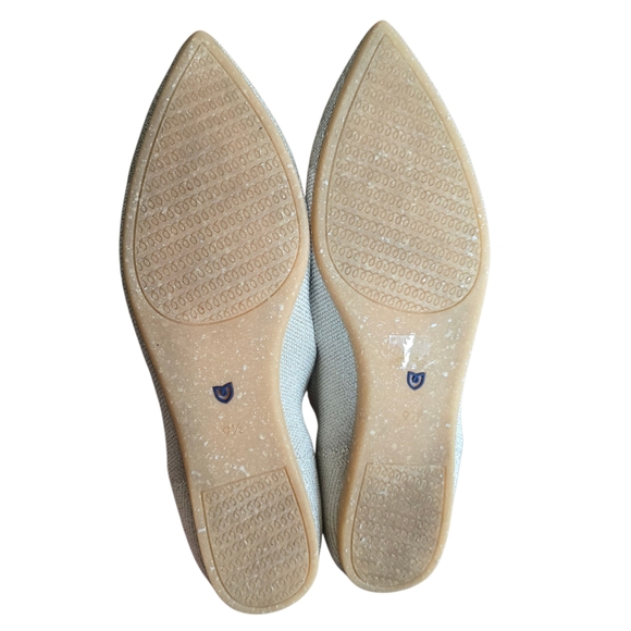 Rothy's The Point, Diamond Metallic, Size 9.5 - Picture 9 of 15
